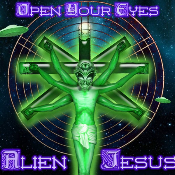 画像1: Alien Jesus（Space Tribe ＆ GMS） / Open Your Eyes (1)