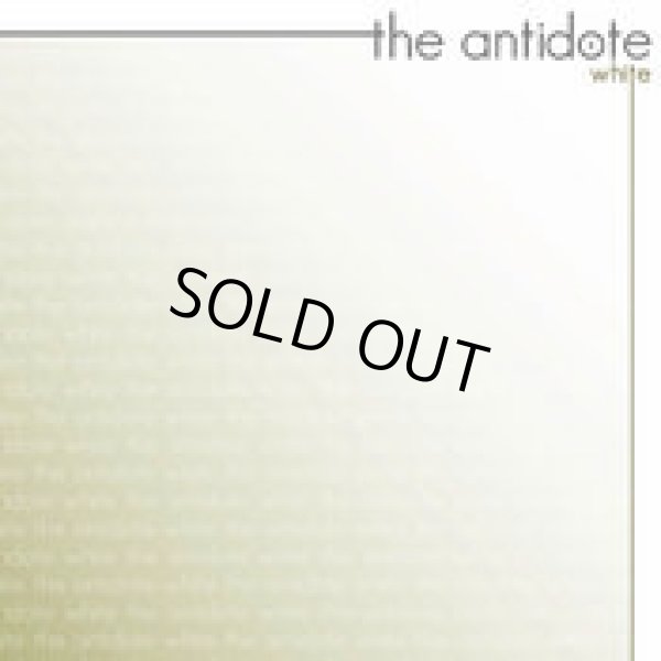 画像1: THE ANTIDOTE / WHITE (1)